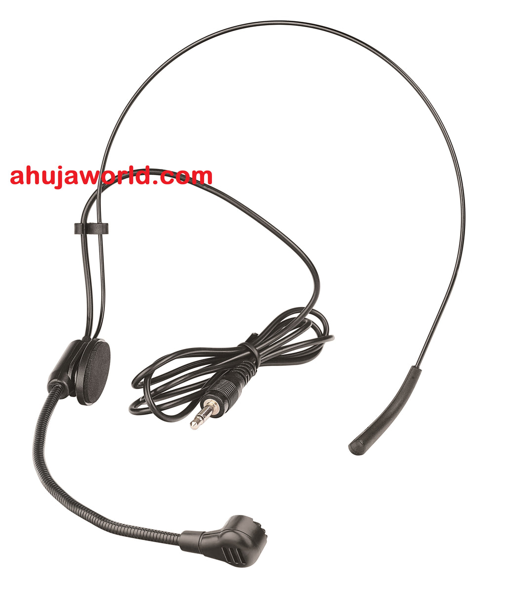 Ahuja ABW 400UL Wireless collar Head Microphone for camera outdoor