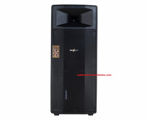 Studiomaster Clio 257 Active Speaker 2x 15" speakers in one box with Class D amplifier, Bluetooth&USB (700watts)