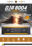 Studiomaster DJA 8004 FOUR Channel Amplifier (1400w+1400w+1400w+1400w)